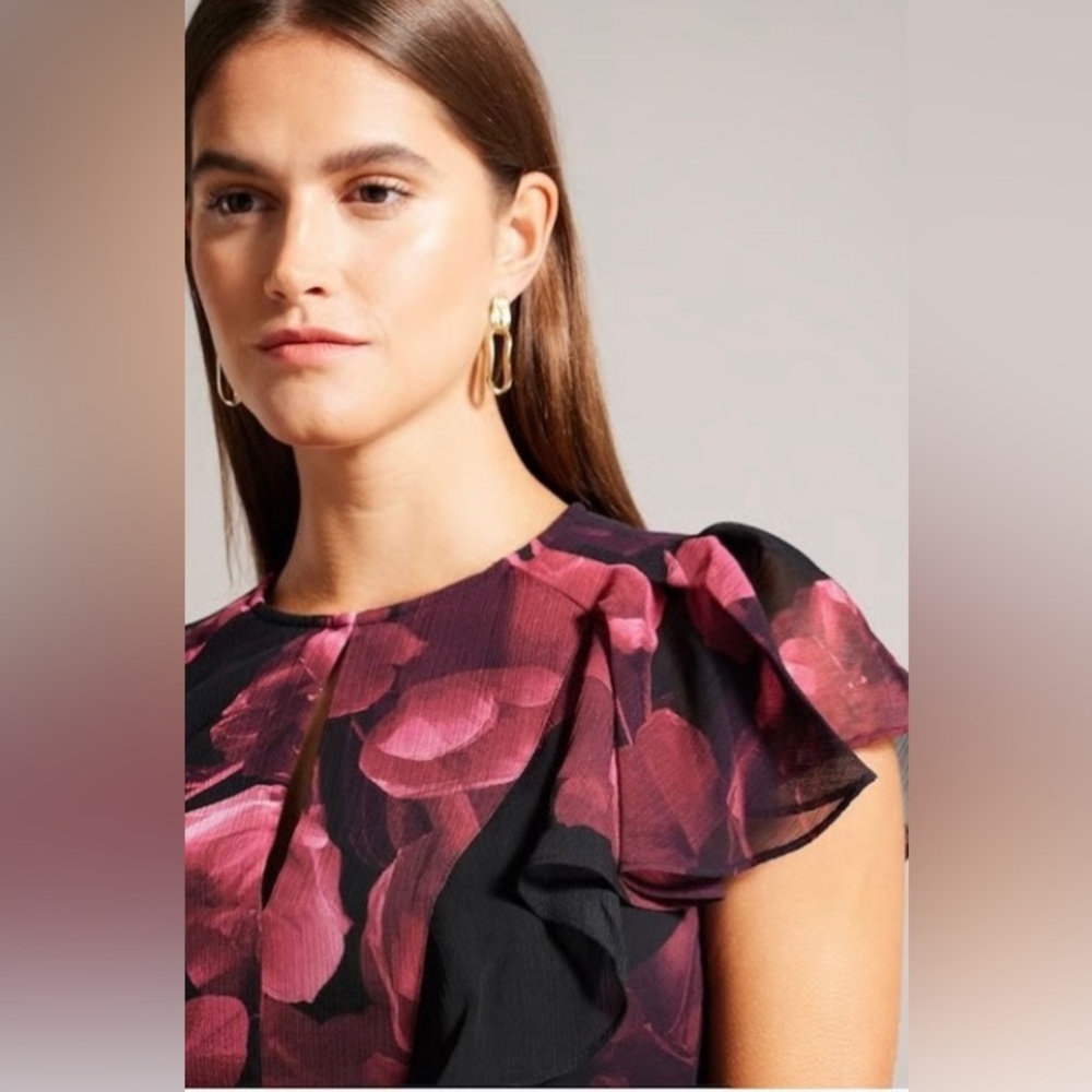 Ted Baker London Bretaah mini dress. Size Ted 1 (4 U.S.) - Picture 4 of 8